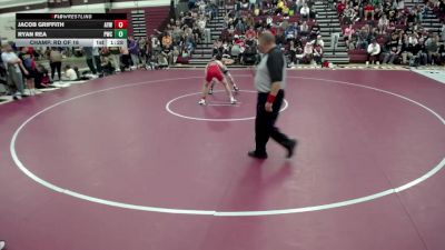 138 lbs Champ. Rd Of 16 - Jacob Griffith, Anoka Youth Wrestling vs Ryan Rea, Pinnacle Wrestling Club
