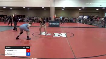 164 lbs Prelims - Carlea Grissom, Tennessee vs Jayde Massa, Georgia