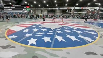 145 lbs Quarterfinal - Lexi Harms, Miles City Wrestling Club vs Elise Schilling, Dickinson Wrestling Club