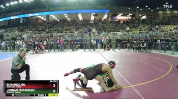 2A 120 lbs Quarterfinal - Jordan Mukaddam, Fleming Island vs D`angelo Gil, North Ft Myers
