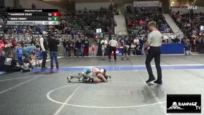 61 lbs Cons. Round 3 - Reed Terry, Thunderbird vs Harrison Zajic, Trailhands