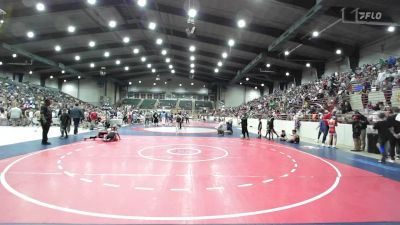 95 lbs Round Of 16 - Bryce Hart, Woodland Wrestling vs Silas Stanley, Dragons Junior Wrestling Club