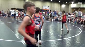 70 lbs Round 3 (6 Team) - Liam Howarth, NC National Team Gold vs Jett Willard, Louisiana Mudbugs