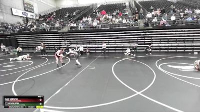 141 lbs Cons. Round 3 - Ty Edvalson, Maple Mountain High School vs Dax Hirschi, Hurricane High School