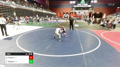 54 lbs Consi Of 4 - Salvador Piplica, Riverton USAW vs Forest Wagner, Wyoming Underground