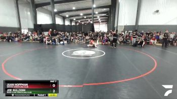 132 lbs Quarterfinal - Juan Hoffman, Braves Wrestling Club vs Joe Sullivan, Bear Claw Wrestling Club