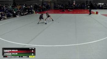 54 lbs 1st Place Match - Dawson Welch, Wabasso vs Connor Cihlar, No-Nonsense