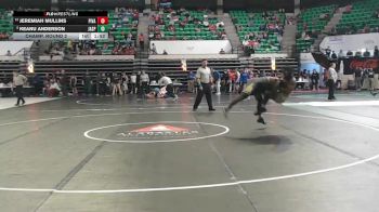 6A 144 lbs Champ. Round 2 - Keanu Anderson, Jasper vs Jeremiah Mullins, Pinson Valley