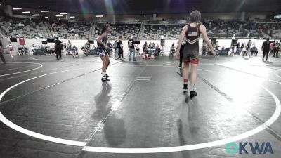 88 lbs Rr Rnd 3 - Avery Ashley, Hinton Takedown Club vs Ashtyn Collins, Pitbull Wrestling Academy