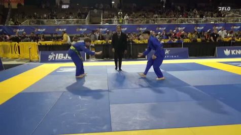 Jaxton Jerry Rowe vs Xavier Isaac Springer 2026 Pan Kids Jiu-Jitsu IBJJF Championship
