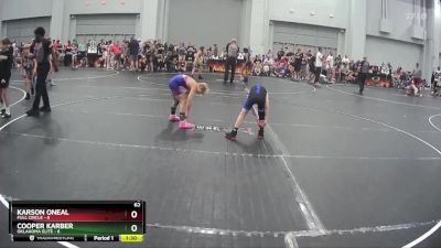 62 lbs Round 9 (10 Team) - Karson Oneal, Full Circle vs Cooper Karber, Oklahoma Elite