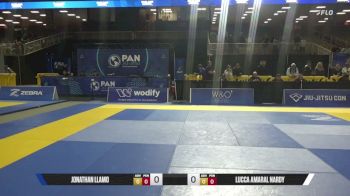 Lucca Amaral Nardy vs Jonathan Llamo 2026 Pan Jiu Jitsu IBJJF Championship