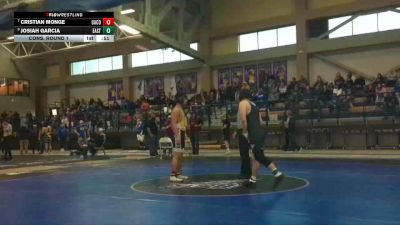 190 lbs Cons. Round 1 - Josiah Garcia, Cheyenne East vs Cristian Monge, Campbell County