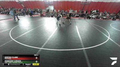 127 lbs Quarterfinal - Amiyah Clark, Wisconsin vs Morhgin Ludack, First There Training Facility