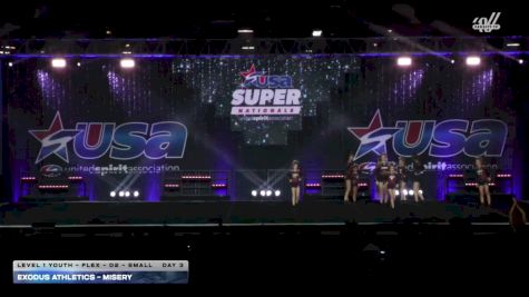 Exodus Athletics - Misery [2026 L1 Youth - Flex - D2 - Small Day 3] 2026 USA All Star Super Nationals