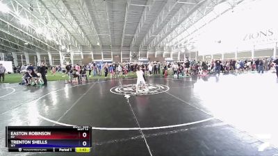 67 lbs Quarterfinal - Easton Robinson, NV vs Trenton Shells, WY