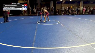 92 lbs 5th Place Match - Dominick Jackson, Summit Wrestling Academy vs Dominic Jimenez, The Best Wrestler