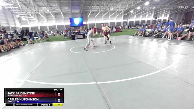 132 lbs 2nd Wrestleback (8 Team) - Jack Bridenstine, Minnesota Red vs ...