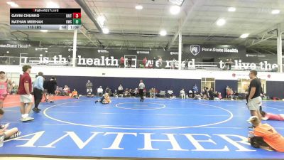 115 lbs 3rd Place - Gavin Chunko, Grit Mat Club Red - HSC vs Nathan Meehan, Kraken Black - HSC