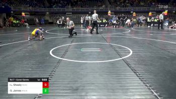 60 lbs Rd 7 - Consi-semis - Lily Shealy, Mercer vs Sunny James, Mount Pleasant