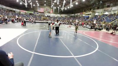 81 lbs Round Of 16 - Romolo Lopez, Montrose Elite vs Trace Safken, Black Fox Academy