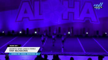 Palmetto Spirit Cheer & Tumble - Tiny Blossoms [2025 L1 Tiny - Novice - Restrictions - D2 Day 1] 2025 Aloha Concord Showdown
