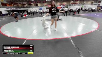 285 lbs Cons. Round 5 - Trey White, Cumberlands (Ky.) vs Chance Robinson, Jamestown (N.D.)