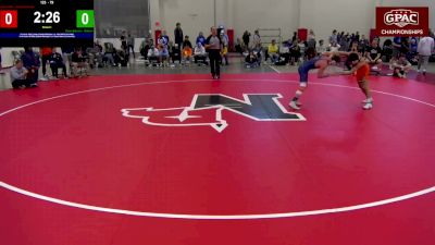 125 lbs Semifinal - Dylan Atherton, Midland vs Isaac Gibbs, Doane University