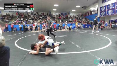 70 lbs Consolation - Shyann Taylor, El Reno Wrestling Club vs William Moore-Woods, Division Bell Wrestling