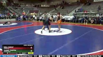 4A 220 lbs Cons. Round 2 - Kell Sweat, Gravette vs Daniel Martin, Gentry High