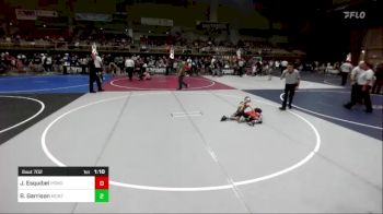 61 lbs Quarterfinal - Jeremiah Esquibel, Pomona Elite WC vs Baylor Garrison, Montrose Elite Wrestling