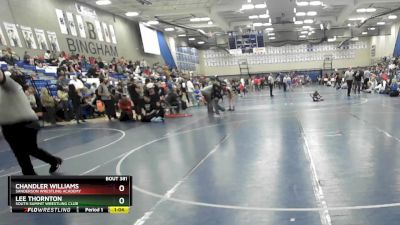 60 lbs Semifinal - Lee Thornton, South Summit Wrestling Club vs Chandler Williams, Sanderson Wrestling Academy