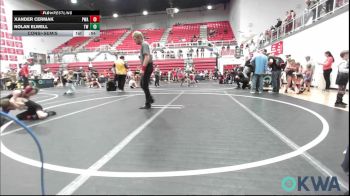 58 lbs Consolation - Xander Cermak, Perry Wrestling Academy vs Nolan Elwell, Tuttle Wrestling