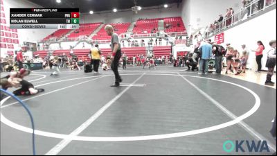 58 lbs Consolation - Xander Cermak, Perry Wrestling Academy vs Nolan Elwell, Tuttle Wrestling