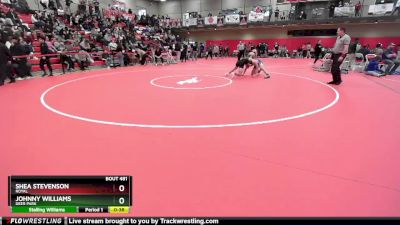 165 lbs Cons. Round 4 - Johnny Williams, Deer Park vs Shea Stevenson, Royal