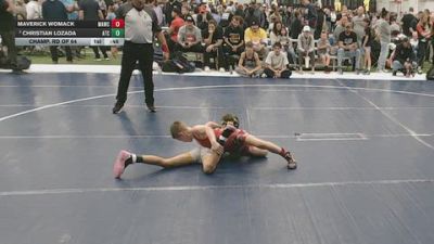 78 lbs Champ. Rd Of 64 - Maverick Womack, Mat Assassins Wrestling Club vs Christian Lozada, ATC
