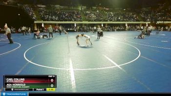 71 lbs Cons. Round 3 - Cael Collins, DC Elite Wrestling vs Asa Honnold, Moen Wrestling Academy