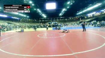 115 lbs Champ. Round 3 - LilyAna Calzadilla, Mater Lakes Academy vs Mackenzie Allcroft, Ft Pierce Central