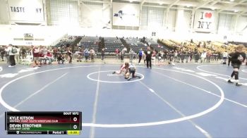 131 lbs Cons. Round 5 - Devin Strother, Club Not Listed vs Kyle Kitson, Whitney Point Youth Wrestling Club