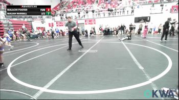 52-55 lbs Rr Rnd 3 - Reagan Leforce, Redskins Wrestling Club vs Brock Severns, El Reno Wrestling Club