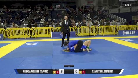 Samantha L. Stephens vs Melinda Rachelle Stafford 2025 Pan IBJJF Jiu-Jitsu No-Gi Championship