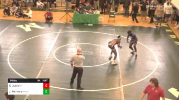 145 lbs Prelims - Giovany Juste, Oliver Ames vs Ja'Quis McIvery, Norwood