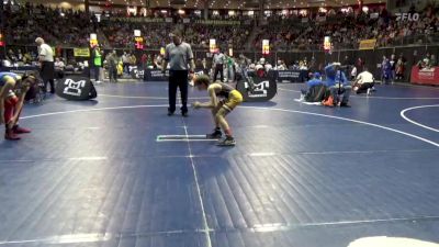 92 lbs Round Of 32 - Titus Colangelo, Franklin Regional vs Drew Gilarno, Lakeview