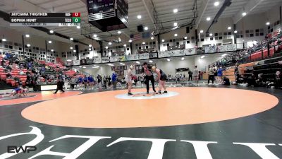 190 lbs Round Of 16 - Jayciana Thigthen, Har-Ber vs Sophia Hunt, Tecumseh HS Girls