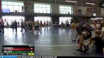 195 lbs Round 1 (16 Team) - Ben Lietz, Kame Style vs Eli Brown, Storm Center