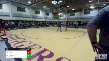 195 lbs Cons. Round 2 - Kolt Fox, Tatanka Tuff vs Wyatt Allred, Moorcroft Mat Masters