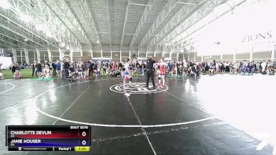 130 lbs Semifinal - Charlotte Devlin, CA vs Janie Houser, CA