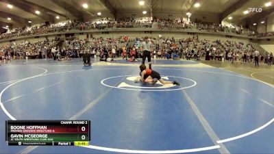 55 lbs Champ. Round 2 - Boone Hoffman, Proving Grounds Wrestling-A  vs Gavin McGeorge, JC Youth Wrestling Club-AAA 