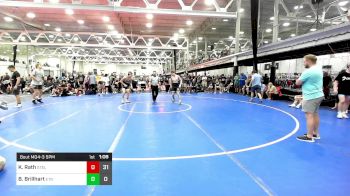 146 lbs Rr Rnd 3 - Kollin Rath, Steller Trained Pyke Syndicate vs Ben Brillhart, Escape The Rock Dual Team