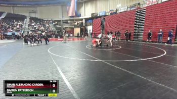 2A 126 lbs Champ. Round 1 - Omar Alejandro Cardenas, Prosser vs Damien Patterson, Selah